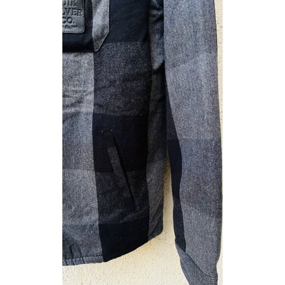 QuikSilver Men's Miho Stones SHERPA Long Sleeve Over Shirt Size M - Picture 5 of 16